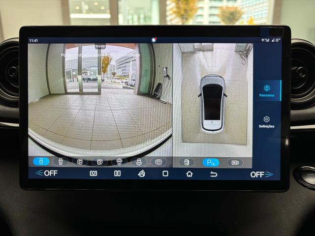 ドルフィン ロングレンジ　回転式モニター　ガラスルーフ　レザーシート　シートヒーター　アクティブクルーズコントロール　ブラインドスポットアシスト　ＬＥＤヘッドライト　幼児置き去り検知システム　ペダル踏み間違い時加速抑制装置（13枚目）