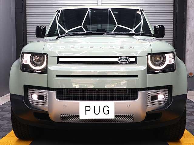 ディフェンダー 75thリミテッドエディション☆禁煙車☆外装色グラスミアグリーン☆ファブリックルーフ☆TVキャンセラー☆エアサスペンション☆ヘッドアップディスプレイ(2枚目)