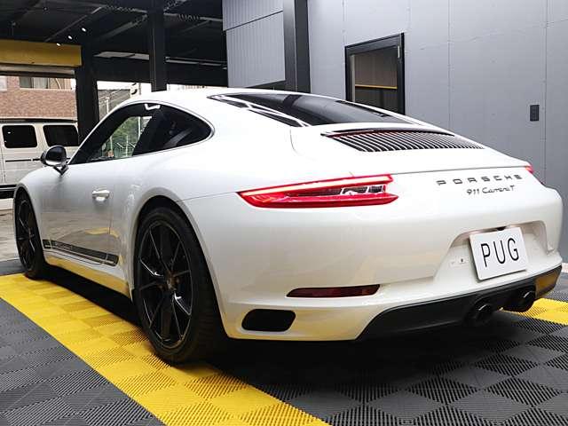 911 911カレラT ユーザー買取車 禁煙車 スポーツクロノP 純正PCMナビ GTスポーツステアリング パワーステアリングプラス 4人乗り パワーシート シートヒーター 純正20インチアルミホイールブラック(17枚目)
