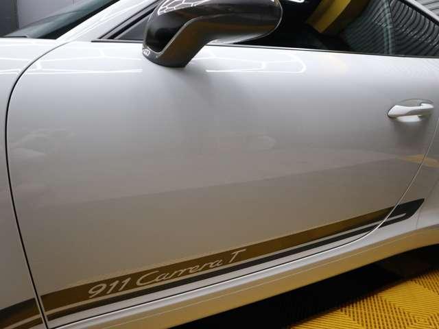 911 911カレラT ユーザー買取車 禁煙車 スポーツクロノP 純正PCMナビ GTスポーツステアリング パワーステアリングプラス 4人乗り パワーシート シートヒーター 純正20インチアルミホイールブラック(20枚目)