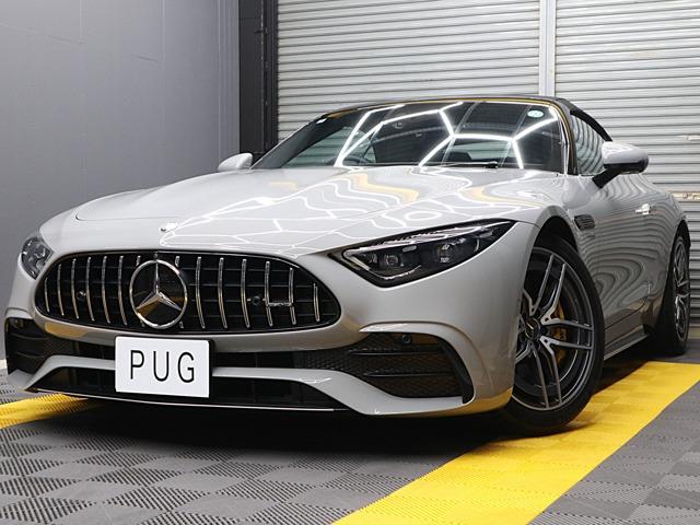 SL SL43 禁煙車 黒革&黒幌 外装色(アルペングレー) HUD AMGダイナミック+パッケージ AMGライドコントロールサスペンション ブルメスター3Dサウンド(2枚目)