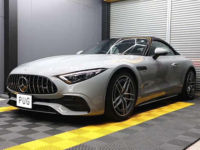 SL SL43 禁煙車 黒革&黒幌 外装色(アルペングレー) HUD AMGダイナミック+パッケージ AMGライドコントロールサスペンション ブルメスター3Dサウンド(6枚目)