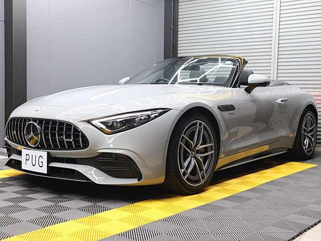 SL SL43 禁煙車 黒革&黒幌 外装色(アルペングレー) HUD AMGダイナミック+パッケージ AMGライドコントロールサスペンション ブルメスター3Dサウンド(7枚目)