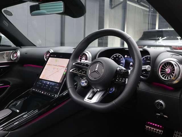 SL SL43 禁煙車 黒革&黒幌 外装色(アルペングレー) HUD AMGダイナミック+パッケージ AMGライドコントロールサスペンション ブルメスター3Dサウンド(14枚目)