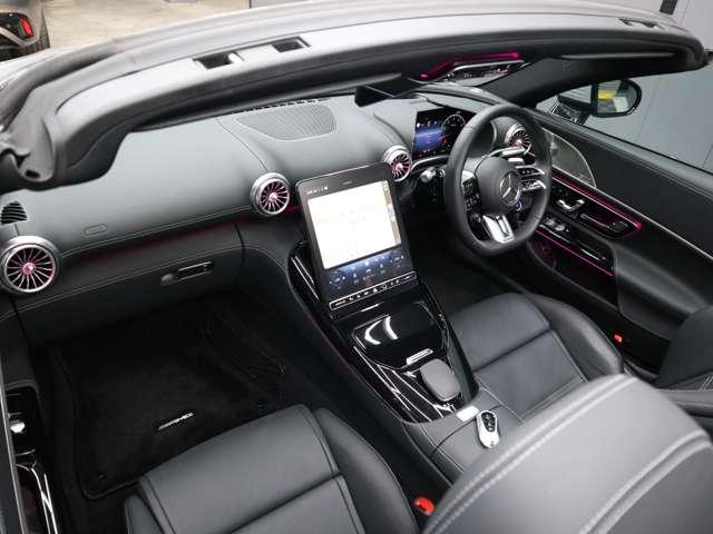 SL SL43 禁煙車 黒革&黒幌 外装色(アルペングレー) HUD AMGダイナミック+パッケージ AMGライドコントロールサスペンション ブルメスター3Dサウンド(15枚目)