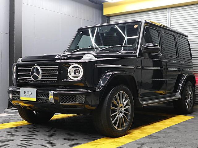 Gクラス G350d AMGライン ディーゼルターボ 4WD ラグジュアリーP アダプティブダンピング 禁煙法人1オーナー 取説/保障書/スペアキー(6枚目)