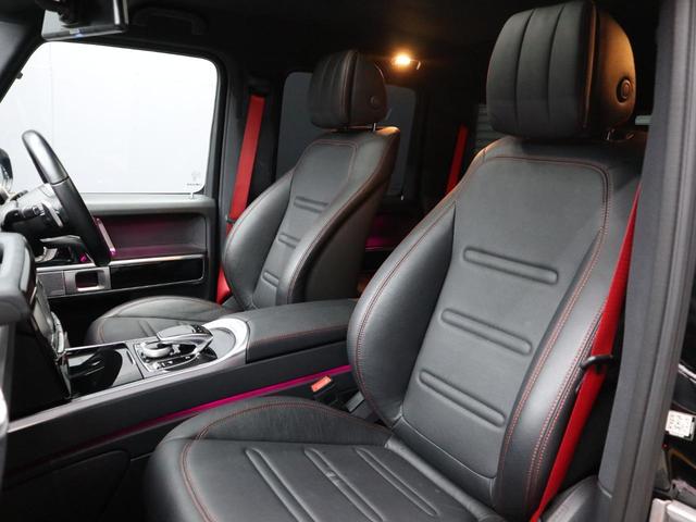 Gクラス G350d AMGライン ディーゼルターボ 4WD ラグジュアリーP アダプティブダンピング 禁煙法人1オーナー 取説/保障書/スペアキー(62枚目)