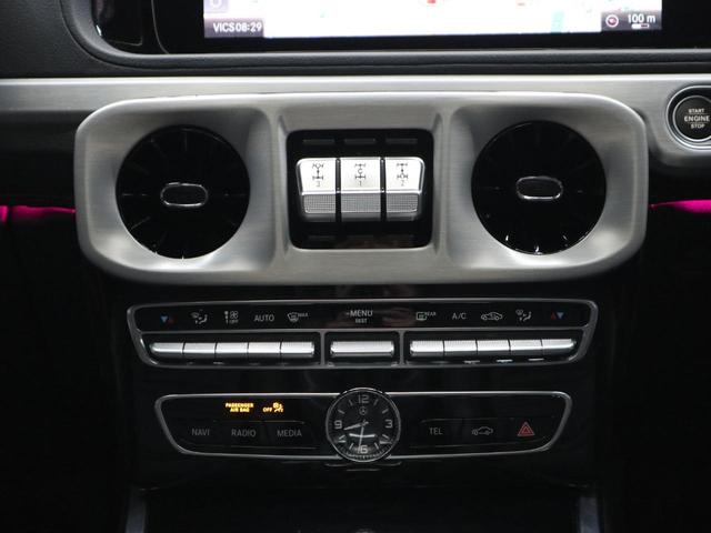 Gクラス G350d AMGライン ディーゼルターボ 4WD ラグジュアリーP アダプティブダンピング 禁煙法人1オーナー 取説/保障書/スペアキー(67枚目)