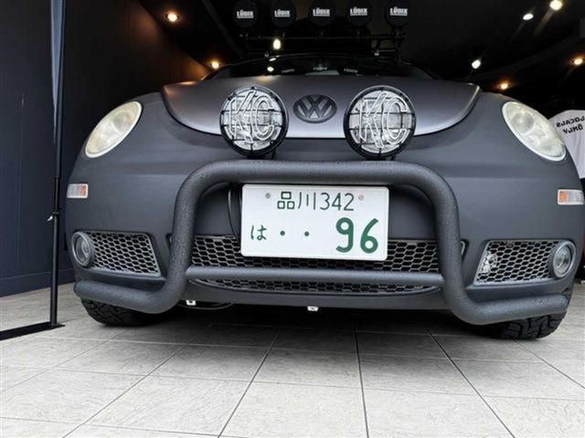 ニュービートル LZ リフトアップ カスタム キャンピング 左ハンドル フロア6AT 障害物センサー 横滑り防止装置 ETC フルセグ 本革シート キーレス サンルーフ 車検整備付き(14枚目)