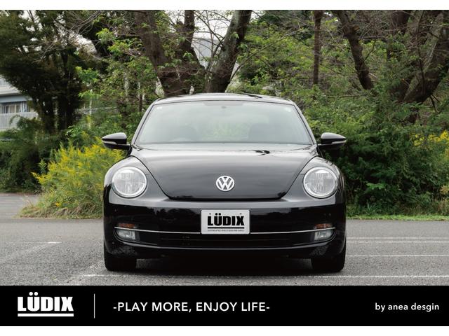 ザ・ビートル デザイン LUDIX 中古車ベース ワンオーナー 社外ナビ ETC 走行距離2.4万km リフトアップ対応車両 リアサスペンション トーションビーム方式 ブラック(4枚目)