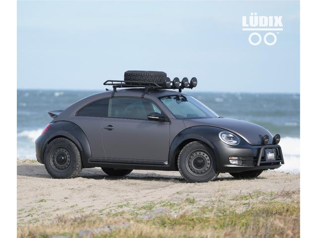 ザ・ビートル ターボ　ＬＵＤＩＸ　中古車ベースカスタム　リフトアップ　ＥＴＣ　シートカバー　バハバグ　バハレース　ネオバグ　アウトドア　ＮＢ－２　オフロードバンパー　カーゴラック　ＴＯＹＯ　Ｏｐｅｎ　Ｃｏｕｎｔｒｙ（2枚目）