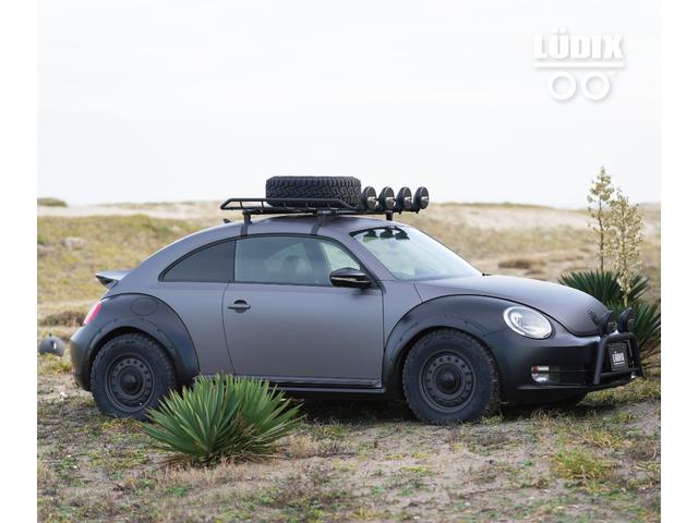 ザ・ビートル ターボ　ＬＵＤＩＸ　中古車ベースカスタム　リフトアップ　ＥＴＣ　シートカバー　バハバグ　バハレース　ネオバグ　アウトドア　ＮＢ－２　オフロードバンパー　カーゴラック　ＴＯＹＯ　Ｏｐｅｎ　Ｃｏｕｎｔｒｙ（5枚目）