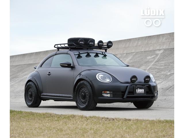 ザ・ビートル ターボ　ＬＵＤＩＸ　中古車ベースカスタム　リフトアップ　ＥＴＣ　シートカバー　バハバグ　バハレース　ネオバグ　アウトドア　ＮＢ－２　オフロードバンパー　カーゴラック　ＴＯＹＯ　Ｏｐｅｎ　Ｃｏｕｎｔｒｙ（6枚目）