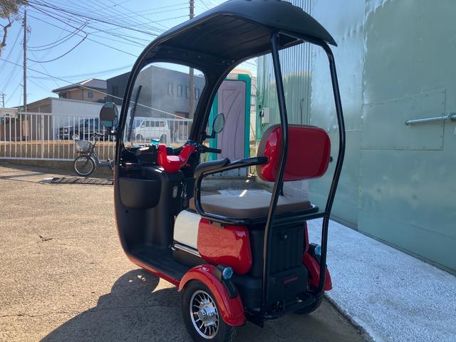 *その他 　ＣＨＯＰＰＥＲ　　普通免許　車検不要　車庫証明不要　家庭用１００Ｖ　速度３０ｋｍ　２人乗（3枚目）