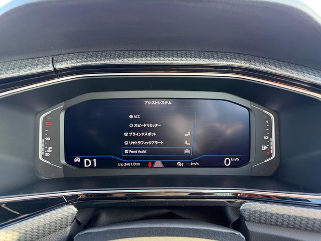 T-クロス TSI Rライン 液晶メーター アダプティブクルーズコントロール レーンキープ リアトラフィック ブラインドスポット 社外デジタルミラー 純正AW Discoverpro バックカメラ センサー パーキングアシスト(49枚目)