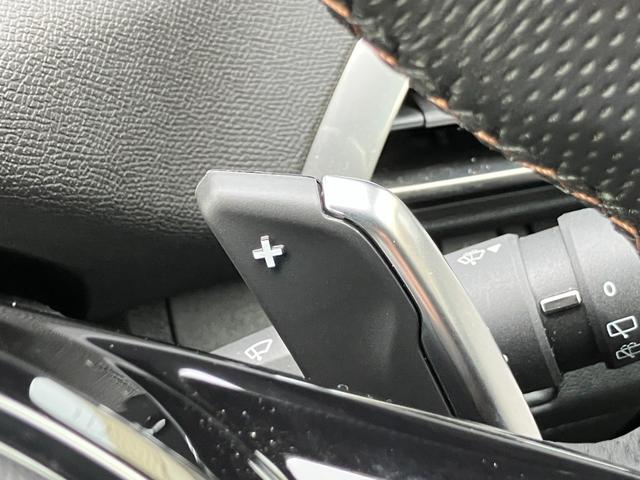 ステアリングパドルシフトを使用することにより任意のタイミングでシフトチェンジが可能です！