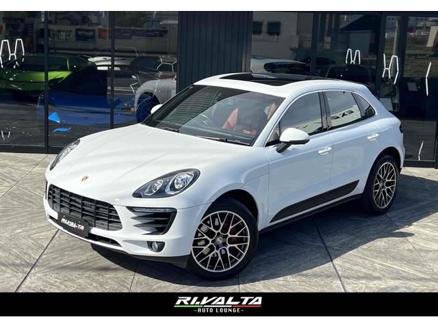 マカン マカンS PDK 4WD パノラマサンルーフ RSスパイダーホイール20インチ 純正ホイール/スタッドレスタイヤ付き ブラック&ガーネットレッドインテリア レッドキャリパー(4枚目)