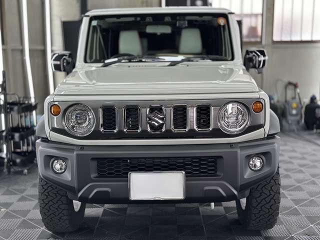 ジムニーノマド FC ワンオーナー ホワイトカラーRAYS 16インチ 9型カーナビ Apple CarPlay ジムニー専用メティオサウンド ルーフスピーカー ホワイトシートカバー ドラレコ(2枚目)