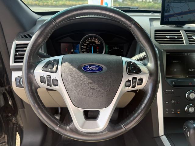 エクスプローラー ＸＬＴ　左ハンドル　バックカメラ　ＥＴＣ　　ポータブルナビ　フロントカメラ　サイドカメラ　シートカバー　社外ＬＥＤバルブ　ＣＤ　Ｂｌｕｅｔｏｏｔｈ　ＡＵＸ　７人乗（19枚目）