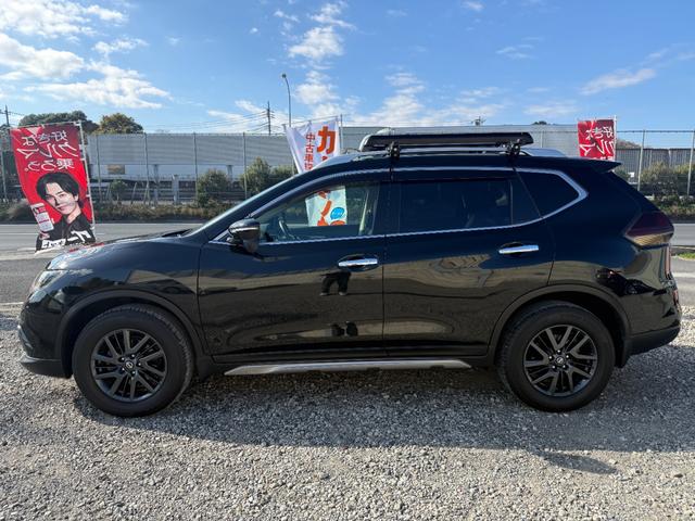 エクストレイル 20XブラクエクストリーマXエマージェンシブレーキP 6ヶ月保証距離無制限 特別仕様車 INNOルーフラック アルパインスピーカー デイライトキット スモークテール LEDヘッドライト 社外前後ドラレコ 純正ナビ バックカメラ エマージェンシーブレーキ(6枚目)