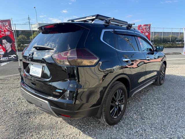 エクストレイル 20XブラクエクストリーマXエマージェンシブレーキP 6ヶ月保証距離無制限 特別仕様車 INNOルーフラック アルパインスピーカー デイライトキット スモークテール LEDヘッドライト 社外前後ドラレコ 純正ナビ バックカメラ エマージェンシーブレーキ(12枚目)