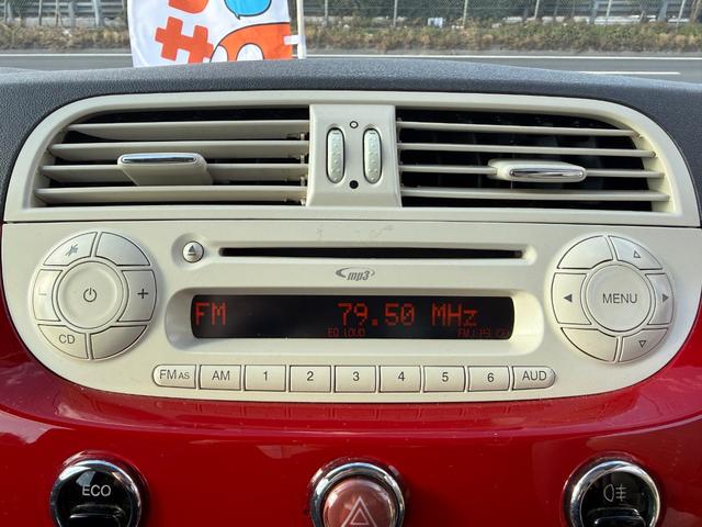 500 ツインエア ポップ 6ヶ月保証距離無制限 CD ラジオ キーレス アイドリングストップ(20枚目)