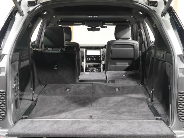 ディスカバリー ラグビーワールドカップ2019エディション 限定50台 MERIDIAN エアサス 前後シートヒーター 純正サイドステップ コールドクライメントP 全席電動シート ステアリングヒーター ブラックパック ACC LEDヘッド 黒革シート 7人乗(52枚目)