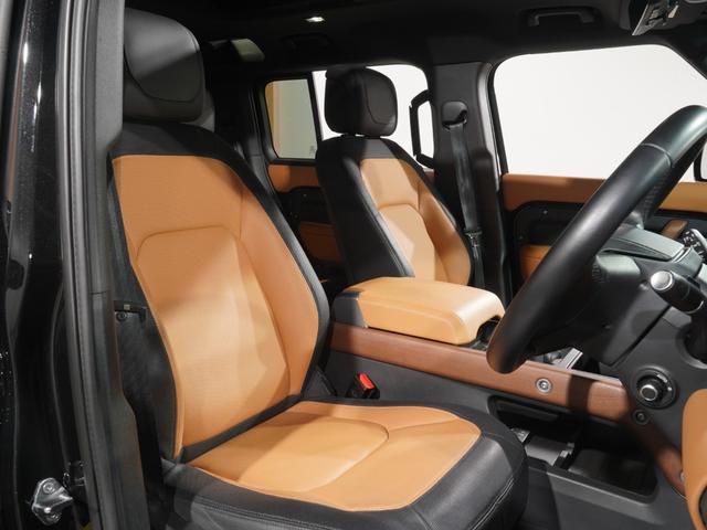 ディフェンダー １１０Ｘ－ダイナミックＨＳＥ　Ｄ３００　スライディングパノラミックルーフ　ビンテージタン＆エボニーシート　エアサス　ＭＥＲＩＤＩＡＮ　ブラックエクステリア　純正サイドステップ　純正２２インチＡＷ　アダプティブクルーズ　デジタルインナーミラー（16枚目）