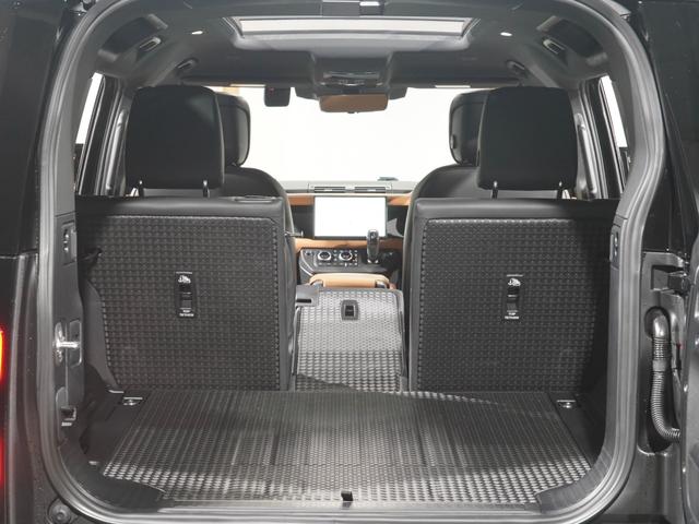 ディフェンダー １１０Ｘ－ダイナミックＨＳＥ　Ｄ３００　スライディングパノラミックルーフ　ビンテージタン＆エボニーシート　エアサス　ＭＥＲＩＤＩＡＮ　ブラックエクステリア　純正サイドステップ　純正２２インチＡＷ　アダプティブクルーズ　デジタルインナーミラー（46枚目）