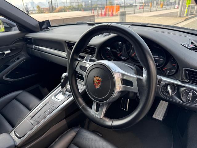 ９１１ ９１１カレラブラックエディション　ＰＤＫ　スポクロ　黒革　スマートキー　２０インチ（14枚目）