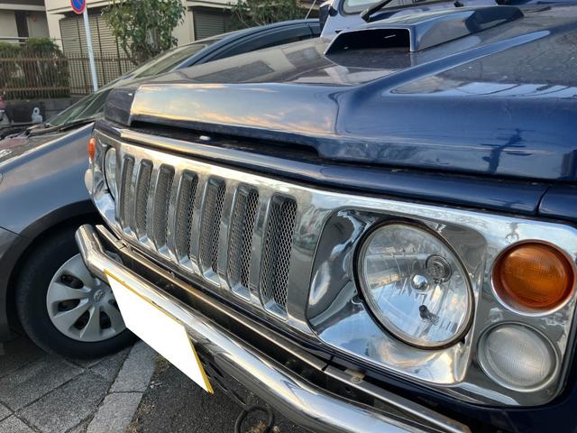 ジムニー ＸＢ　リフトアップ　社外足廻り　社外前後バンパー　スキッドプレート　社外マフラー　社外アルミホイール　レザー調シートカバー　ＣＤ　４ＷＤ　５速ミッション車　タイミングベルト交換済　車検令和９年１２月（5枚目）