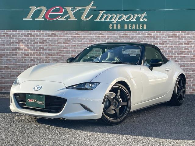 ロードスター RS 6速MT ローダウン レカロシート ビルシュタイン シートヒーター タワーバー マツダコネクトナビ BSM RCTA LDWS Bluetooth フルセグ DVD CD アドバンストキー ETC(8枚目)