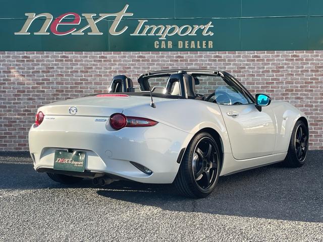 ロードスター RS 6速MT ローダウン レカロシート ビルシュタイン シートヒーター タワーバー マツダコネクトナビ BSM RCTA LDWS Bluetooth フルセグ DVD CD アドバンストキー ETC(16枚目)