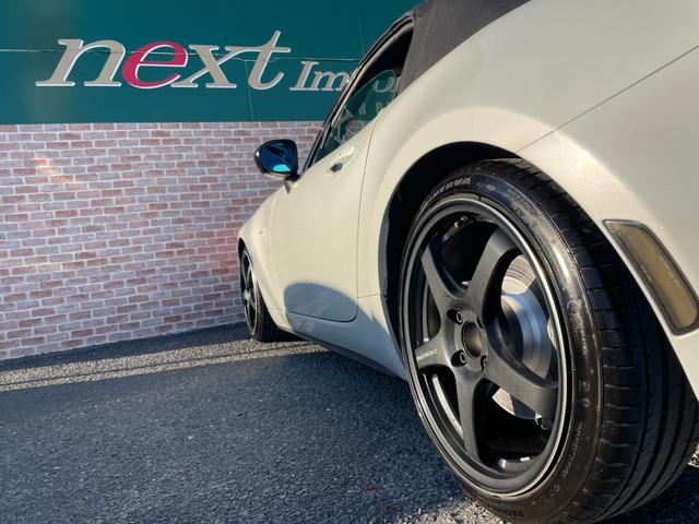 ロードスター RS 6速MT ローダウン レカロシート ビルシュタイン シートヒーター タワーバー マツダコネクトナビ BSM RCTA LDWS Bluetooth フルセグ DVD CD アドバンストキー ETC(20枚目)