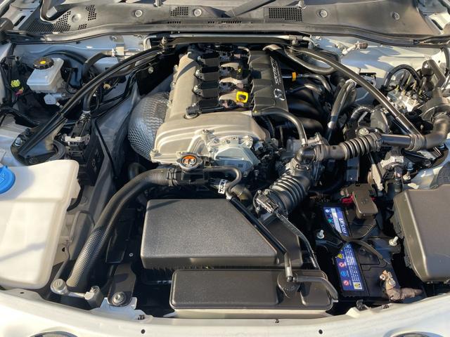 ロードスター RS 6速MT ローダウン レカロシート ビルシュタイン シートヒーター タワーバー マツダコネクトナビ BSM RCTA LDWS Bluetooth フルセグ DVD CD アドバンストキー ETC(28枚目)