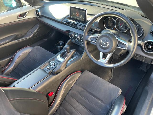 ロードスター RS 6速MT ローダウン レカロシート ビルシュタイン シートヒーター タワーバー マツダコネクトナビ BSM RCTA LDWS Bluetooth フルセグ DVD CD アドバンストキー ETC(37枚目)