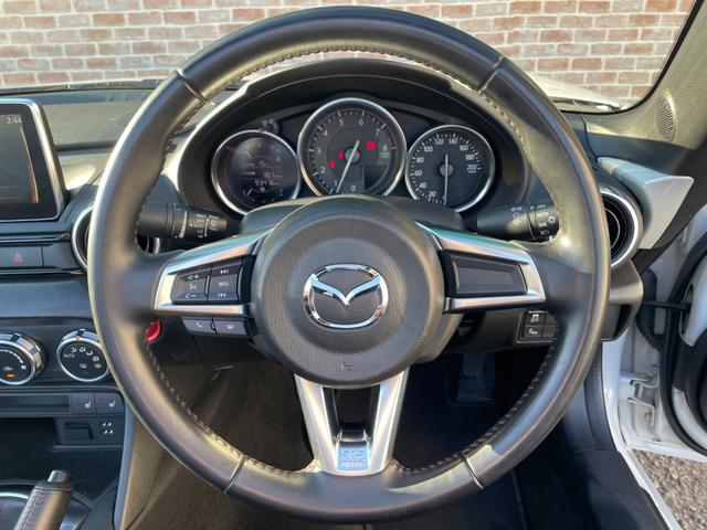 ロードスター RS 6速MT ローダウン レカロシート ビルシュタイン シートヒーター タワーバー マツダコネクトナビ BSM RCTA LDWS Bluetooth フルセグ DVD CD アドバンストキー ETC(52枚目)