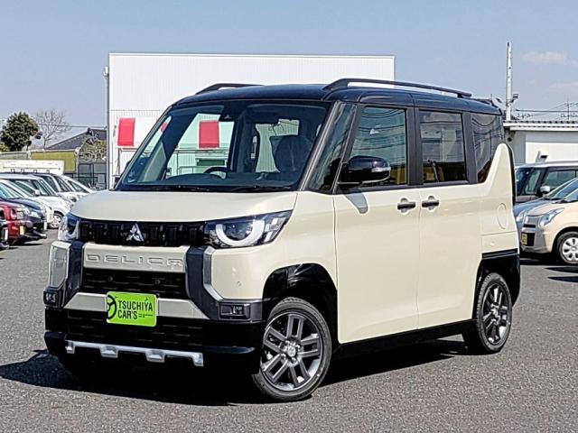 三菱 デリカミニ Ｔ　プレミアム　届出済未使用車　ＬＥＤライト両Ａドア全方位カメラ衝突軽減Ｂ