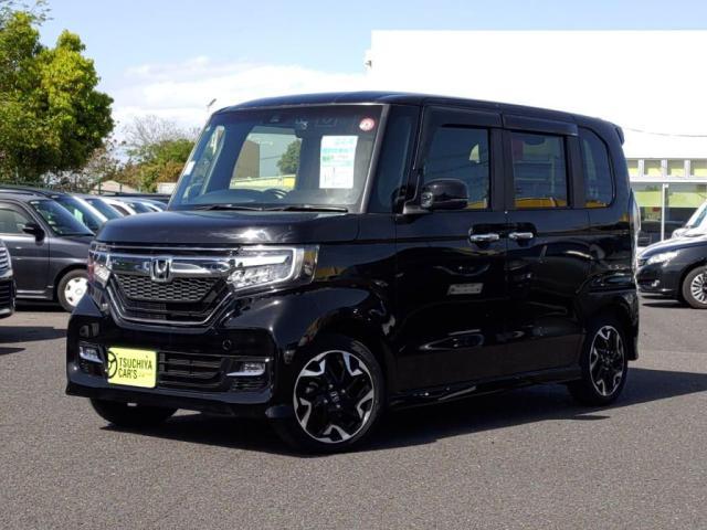 ホンダ Ｎ－ＢＯＸカスタム Ｇ・Ｌターボホンダセンシング　１２セグＭナビＢカメラ両ＡドアＬＥＤライトＥＴＣ衝突軽減Ｂ