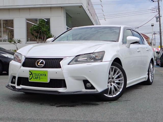 ＧＳ２５０　バージョンＬ　フロントリップスポイラ茶革Ｓ１２セグＨＤＤナビＢカメラＨＩＤ