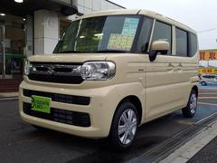 スペーシア ハイブリッドG 届出済未使用車 LEDライト衝突軽減BオートACキーフリー 中古車画像
