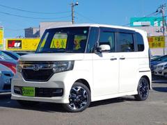 N-BOXカスタム G・Lターボホンダセンシング 地デジMナビBカメラ両AドアLEDライETC衝突軽減Bキーフ 中古車画像