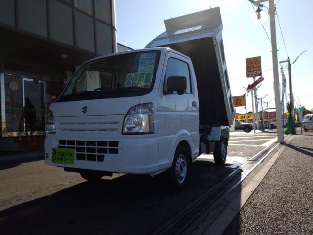 スズキセーフティサポート　ＰＷ　キーレス 届出済未使用車　特装車　ダンプ