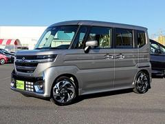 スペーシアカスタム ハイブリッドXSターボ 届出済未使用車 LEDライト両Aドア衝突軽減BシートHキーフ 中古車画像