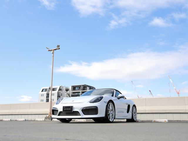 ボクスター ボクスタースパイダー　ディーラー車／スパイダークラシックインテリア／スポーツバケットシート＆シートベルトパッセージペイント仕上げ／シートヒーター／レザーステアリングリム＆ギアレバー／ＰＤＬＳ／ロールオーバー・バーボディ同色（18枚目）