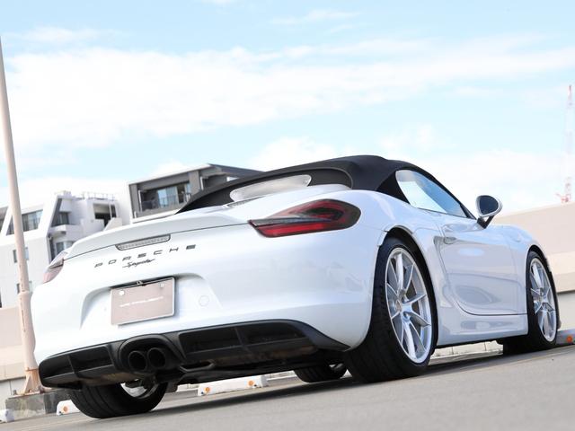 ボクスター ボクスタースパイダー　ディーラー車／スパイダークラシックインテリア／スポーツバケットシート＆シートベルトパッセージペイント仕上げ／シートヒーター／レザーステアリングリム＆ギアレバー／ＰＤＬＳ／ロールオーバー・バーボディ同色（26枚目）