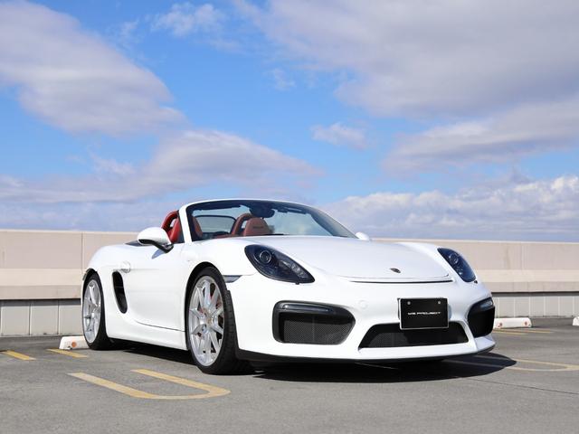 ボクスター ボクスタースパイダー　ディーラー車／スパイダークラシックインテリア／スポーツバケットシート＆シートベルトパッセージペイント仕上げ／シートヒーター／レザーステアリングリム＆ギアレバー／ＰＤＬＳ／ロールオーバー・バーボディ同色（27枚目）