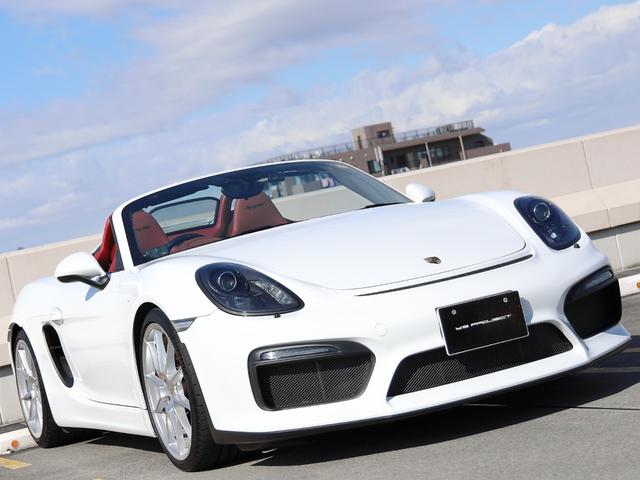 ボクスター ボクスタースパイダー　ディーラー車／スパイダークラシックインテリア／スポーツバケットシート＆シートベルトパッセージペイント仕上げ／シートヒーター／レザーステアリングリム＆ギアレバー／ＰＤＬＳ／ロールオーバー・バーボディ同色（28枚目）