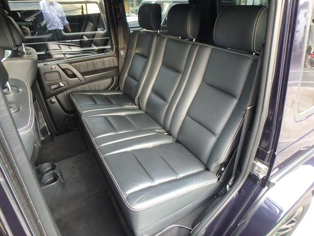 Gクラス G550 designoシート ディーラー車(4枚目)