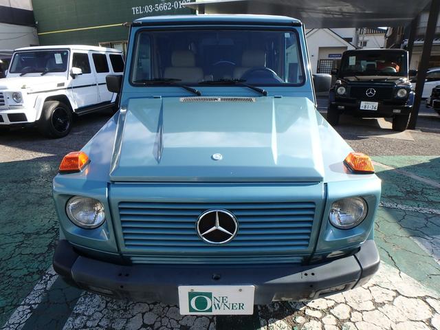 Ｇクラス Ｇ３２０ショートボディ　ディーラー車　希少色ベリルメタリック（13枚目）